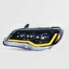 Honda Civic Reborn Audi Style LED Head Lamp 2008-2013 thumbnail 3