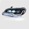 Honda Civic Reborn Audi Style LED Head Lamp 2008-2013 thumbnail 4