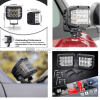 Seprate Bracket & LED Front Lights for SUVs thumbnail 2