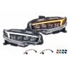 Honda Civic X Audi Style Head Lamps v2 2016-2020 thumbnail 2