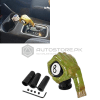 Green Skeleton Skull Hand Snooker 8 Ball Style Car Gear Knob thumbnail 2
