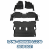 Toyota Land Cruiser LC200 TXR TPE Floor Mats 2015-2021 thumbnail 1