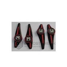 Honda Door Guard Black and Red