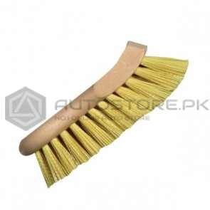 Heavy Duty Interior & Upholstery Brush - Cream Polypropylene