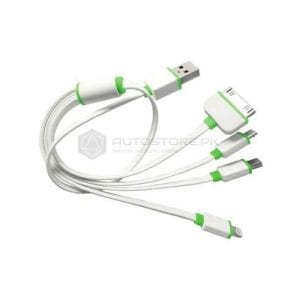 Multi Pins Charging Cable - White