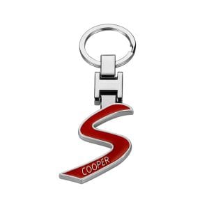 S Mini Cooper Metal Keychain