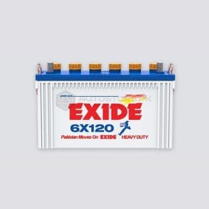 Exide LTV Battery 6X120 - 15 Plates