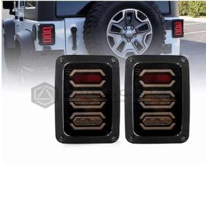 Wrangler Jeep Tail Lamps Full Function LED Back Lamps
