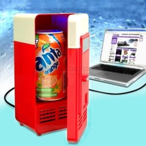 USB Mini Fridge Single Can Cooler