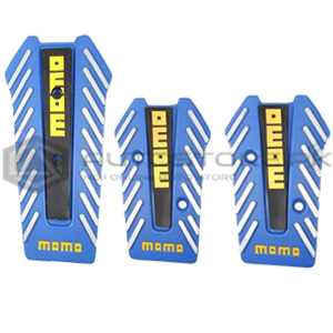 Momo Pedal Covers Manual Transmission Universal Blue Yellow