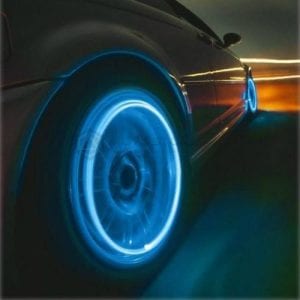 TYRE WHEEL VALVE LED FLASH SENSOR CAPS