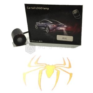 Laser Light with Spider Logo