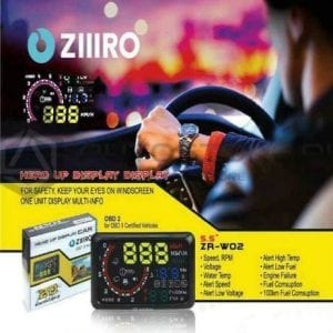 Multi-color Headup Display for Cars