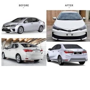 Toyota Corolla 2014 to 2020 Gli - Facelift Conversion