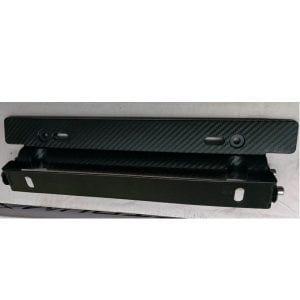 Carbon Fiber Number Plate Tilter Black