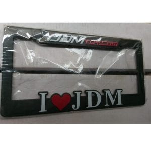 Licence Plate Frame I Love JDM