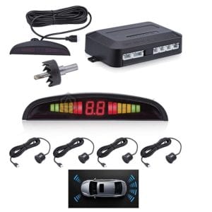 Reverse Parking Camera with 4 Sensors