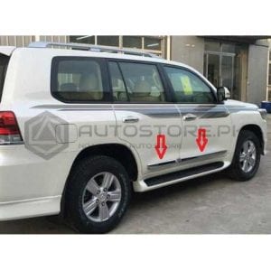 Toyota Land Cruiser FJ200 Full Chrome Door Moulding 2015-2021
