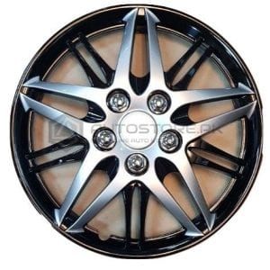 Silver And Black Wheel Cover 14 Inches