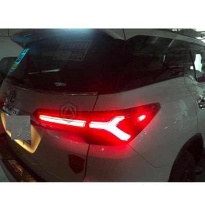 Toyota Fortuner Audi Style Tail Lamps Smoke Style 2016-2021
