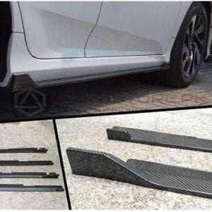Honda Civic Carbon Fiber Side Skirts 2016-2021