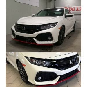 Honda Civic Si Oem Front Bumper Splitter 2016-2021