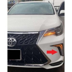 Toyota Fortuner LED Fog Lamp Covers 2018-2021