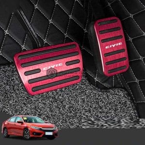 Honda Civic Red Pedal Cover 2016-2021