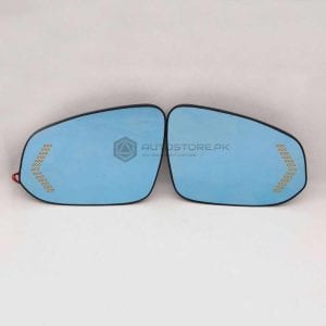 Toyota Vitz Wide View LED Blue Mirror 2016-2020