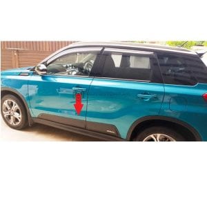 Suzuki Vitara European Style Door Moulding Matt Black 2016-2020
