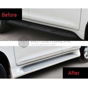 Toyota Prado Fj150 Side Step | Side Panel | Side Skirt Cover White 2014-2015
