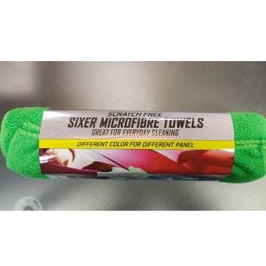 Turtle Wax Sixer Microfiber Towel