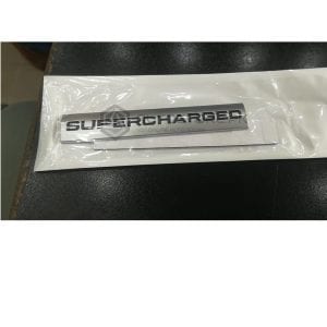 Supercharged Logo Silver