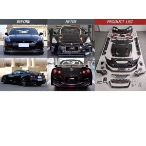 SMK Body Kit for GT-R 2008 Upgrade to 2017