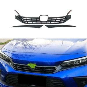 Honda Civic Carbon Fiber Front Grill Lower Trims 2022-2023