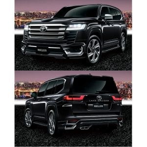 Toyota Land Cruiser FJ300 / LC300 Modellista Body Kit Black 2022-2023