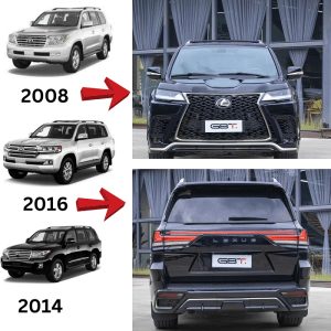 Toyota Land Cruiser 2008-2016 Upgrade To Lexus LX600 2023