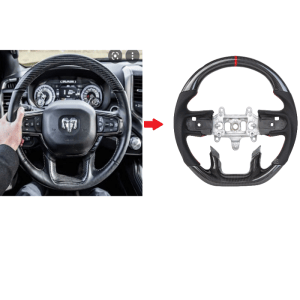 Carbon Fiber Steering For Dodge RAM 2019+
