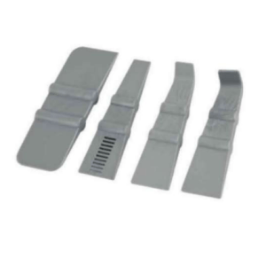 Grey Plastic Micro Squeegee 4pcs