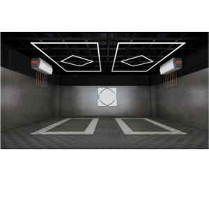 Car Detailing | Workshop LED Rectangle & Diamond Lighting