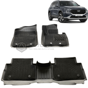 Hyundai Santa Fe TPE Floor Mats 2019-2023