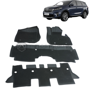 Kia Sorento TPE Floor Mats 2021-2022
