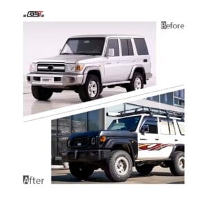 Toyota Land Cruiser LC76 2002-2022 Upgrade to Land Cruiser GBT 2025 FJ76 Series Body Kit