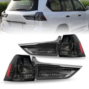 Lexus LX570 Upgraded Smoke LED Tail Lights 2016-2021