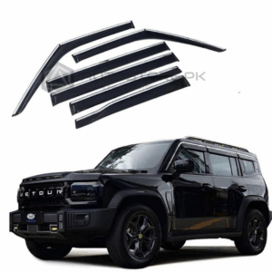 JETOUR T2 Window Visor With Chrome 2026