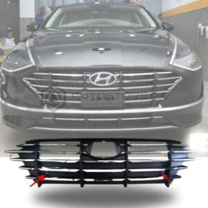 Hyundai Sonata Front Grill With Sensor Hole 2020