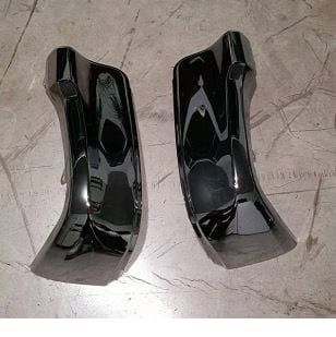 Toyota Hilux Revo Rear Bumper Side Cover Glossy Black 2016-2021