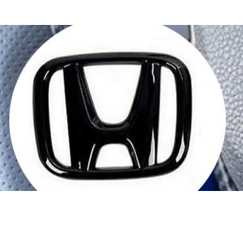 Universal Honda Black Steering Logo Front 2006-2023