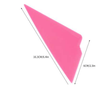 Triangular Edge Catcher Pink 16.3*6cm