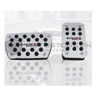 Honda Civic Brake & Trottle Pedals Silver 2016-2021